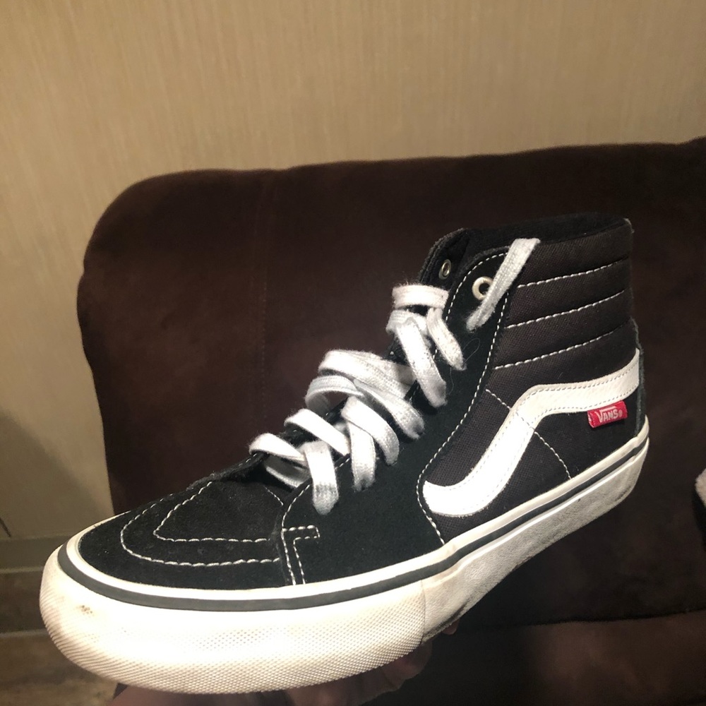 Vans high top sneakers